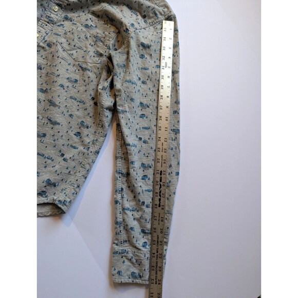 Bonobos Slim Fit Medium Button Down Long Sleeve Shirt Tree Town Graphic Mens M - Picture 11 of 12